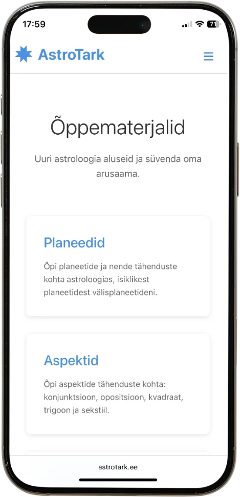 Minu Kaardid & Õppematerjalid